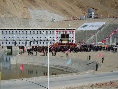 獅泉河水電站排水壓力鋼管防凍采用安徽蜜桃视频APP在线观看自